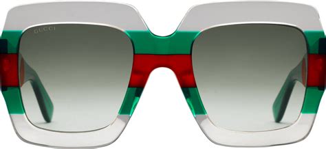 gucci print glasses|gucci oversized clear glasses.